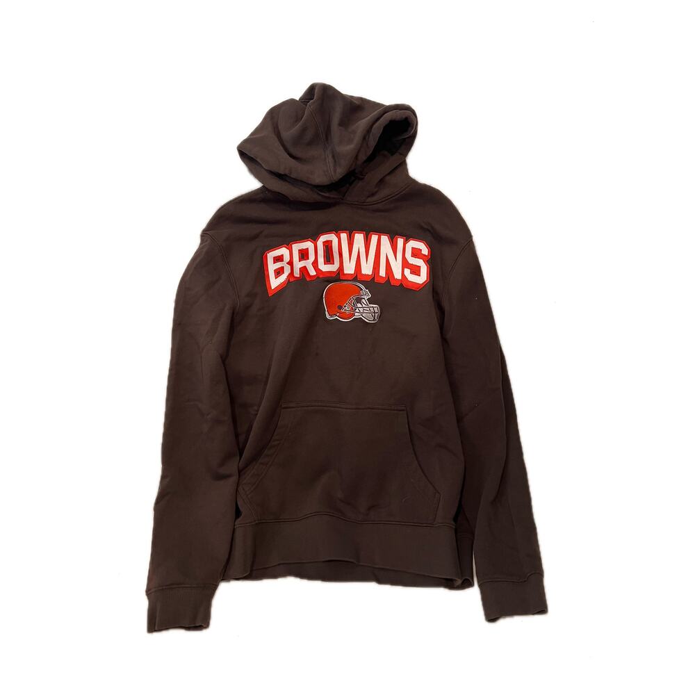 NFL Team Cleveland Browns Pullover Hoodie Mens L